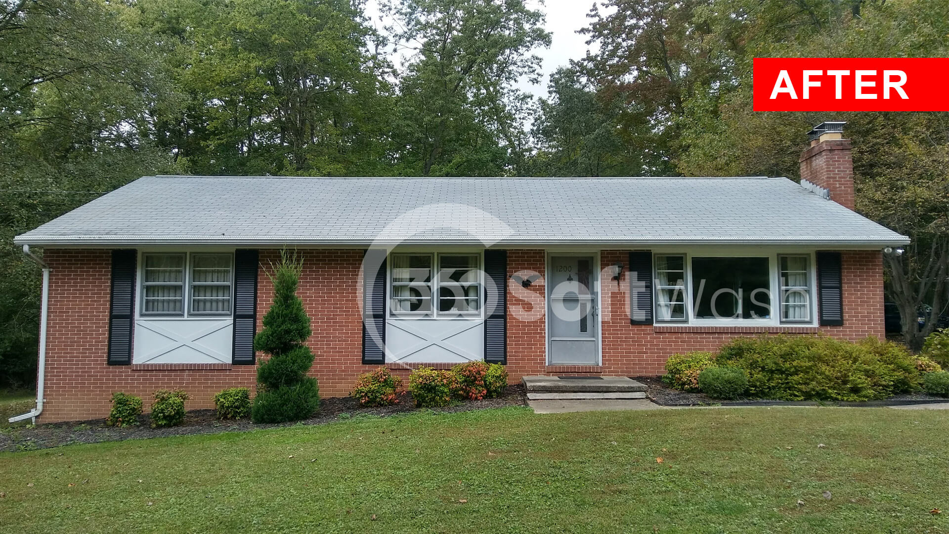 Portfolio Before and After Photo Gallery 13 Roof cleaning Bel Air MD